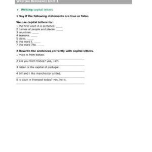خرید و دانلود نسخه کامل کتاب SpeakOut Starter Writing reference Extra