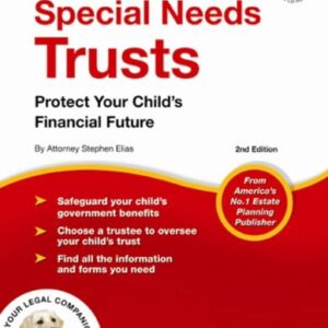 خرید و دانلود نسخه کامل کتاب Special Needs Trusts: Protect Your Child’s Financial Future