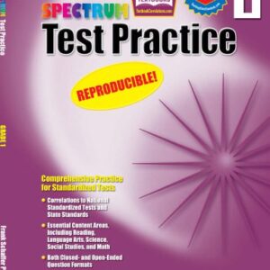 خرید و دانلود نسخه کامل کتاب Spectrum Test Practice, Grade 1