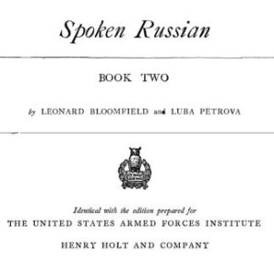 خرید و دانلود نسخه کامل کتاب Spoken Russian Book 2 (book and audio)