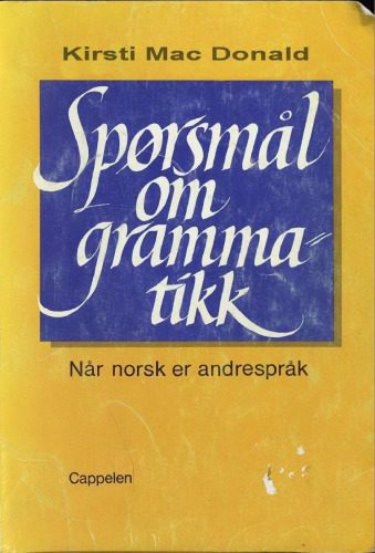 خرید و دانلود نسخه کامل کتاب Spørsmål om grammatikk, når norsk er andrespråk_68b94c04a071b.jpeg خرید و دانلود نسخه کامل کتاب Spørsmål om grammatikk, når norsk er andrespråk