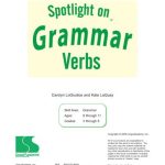 خرید و دانلود نسخه کامل کتاب Spotlight on Grammar Verbs