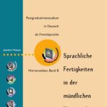 خرید و دانلود نسخه کامل کتاب Sprachliche Fertigkeiten in der mündlichen Kommunikation. Hörverstehen, Band B