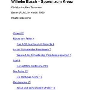 خرید و دانلود نسخه کامل کتاب Spuren zum Kreuz – Christus im Alten Testament