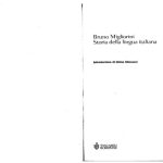 خرید و دانلود نسخه کامل کتاب Storia della lingua italiana, IX edizione
