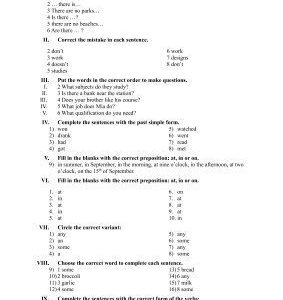 خرید و دانلود نسخه کامل کتاب Straightforward Elementary Final Test Answers