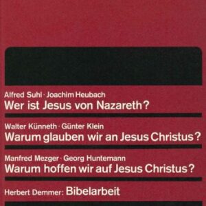 خرید و دانلود نسخه کامل کتاب Streit um Jesus. Vorträge und Bibelarbeit in der Arbeitsgruppe Streit um Jesus des 14. Deutschen Evangelischen Kirchentags (Stuttgart 1969)