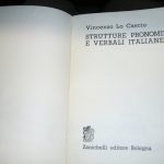 خرید و دانلود نسخه کامل کتاب Strutture pronominali e verbali italiane