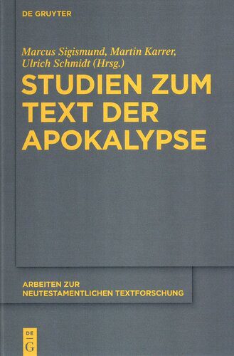 خرید و دانلود نسخه کامل کتاب Studien zum Text der Apokalypse_68cd94d3c20d6.jpeg خرید و دانلود نسخه کامل کتاب Studien zum Text der Apokalypse