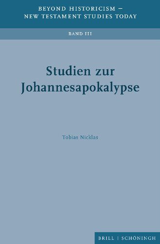 خرید و دانلود نسخه کامل کتاب Studien zur Johannesapokalypse_68cd218a0c80e.jpeg خرید و دانلود نسخه کامل کتاب Studien zur Johannesapokalypse