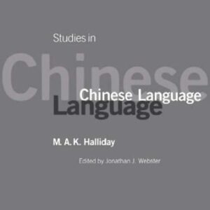 خرید و دانلود نسخه کامل کتاب Studies in Chinese Language: Volume 8