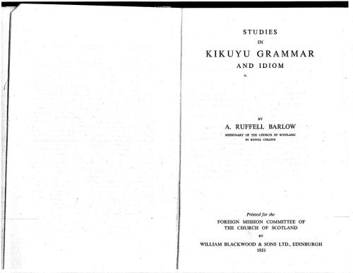 خرید و دانلود نسخه کامل کتاب Studies in Kikuyu Grammar and Idiom_68ba2ef3a0b0e.jpeg خرید و دانلود نسخه کامل کتاب Studies in Kikuyu Grammar and Idiom