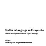 خرید و دانلود نسخه کامل کتاب Studies in Language and Linguistics. Selected Readings for Students of English Philology