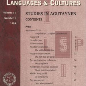 خرید و دانلود نسخه کامل کتاب Studies in Philippine Languages and Cultures