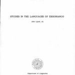 خرید و دانلود نسخه کامل کتاب Studies in the languages of Erromango