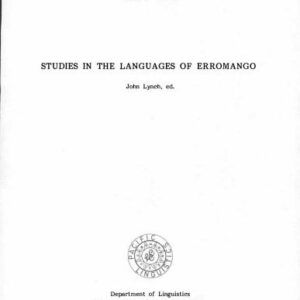 خرید و دانلود نسخه کامل کتاب Studies in the languages of Erromango