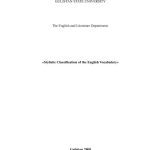 خرید و دانلود نسخه کامل کتاب Stylistic Classification of the English Vocabulary