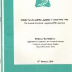 خرید و دانلود نسخه کامل کتاب Stylistic Theories and the Linguistics of Hausa Prose Texts: The Systemic Functional Linguistics (SFL) Approach