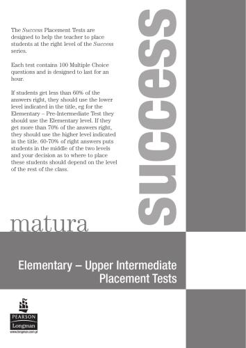 خرید و دانلود نسخه کامل کتاب Success Elementary – Upper Intermediate Matura Placement Test_68c22fb4b1809.jpeg خرید و دانلود نسخه کامل کتاب Success Elementary – Upper Intermediate Matura Placement Test