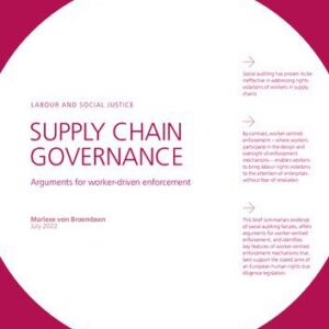 خرید و دانلود نسخه کامل کتاب Supply Chain Governance : Arguments for worker-driven enforcement