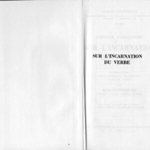خرید و دانلود نسخه کامل کتاب Sur l’incarnation du Verbe