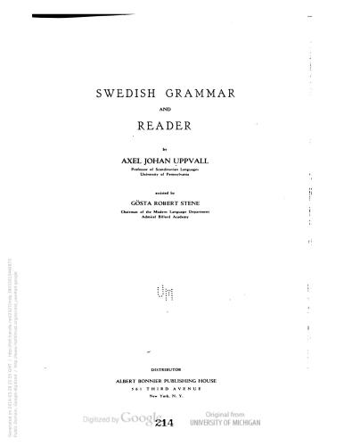 خرید و دانلود نسخه کامل کتاب Swedish Grammar and Reader_68bc807451b5c.jpeg خرید و دانلود نسخه کامل کتاب Swedish Grammar and Reader