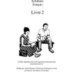 خرید و دانلود نسخه کامل کتاب Syllabaire Français. Livre 2