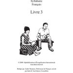 خرید و دانلود نسخه کامل کتاب Syllabaire Français. Livre 3