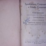 خرید و دانلود نسخه کامل کتاب Syndicalismo, Corporativismo e Estado Corporativo