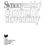 خرید و دانلود نسخه کامل کتاب Synonymický slovník slovenčiny
