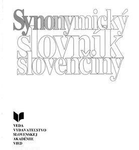 خرید و دانلود نسخه کامل کتاب Synonymický slovník slovenčiny