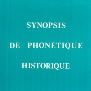 خرید و دانلود نسخه کامل کتاب Synopsis de phonétique historique