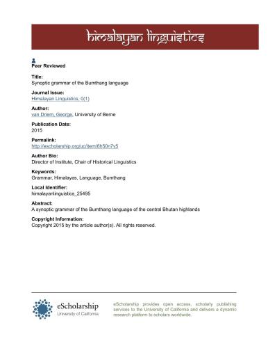 خرید و دانلود نسخه کامل کتاب Synoptic grammar of the Bumthang language_68b71350b2589.jpeg خرید و دانلود نسخه کامل کتاب Synoptic grammar of the Bumthang language
