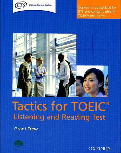 خرید و دانلود نسخه کامل کتاب Tactics for TOEIC: listening and reading test. /