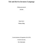 خرید و دانلود نسخه کامل کتاب Tak and Kok in Javanese Language