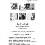 خرید و دانلود نسخه کامل کتاب Talk a Lot Spoken English Course: Bk. 1: Elementary