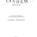 خرید و دانلود نسخه کامل کتاب Tandem Plus. Pair Work Activities for Beginner, Elementary and Lower-Intermediate Students