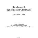 خرید و دانلود نسخه کامل کتاب Taschenbuch der deutschen Grammatik