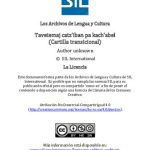 خرید و دانلود نسخه کامل کتاب Tavetemaj catzʼiban pa kachʼabel: cartilla transicional