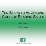 خرید و دانلود نسخه کامل کتاب Ten Steps to Advancing College Reading Skills