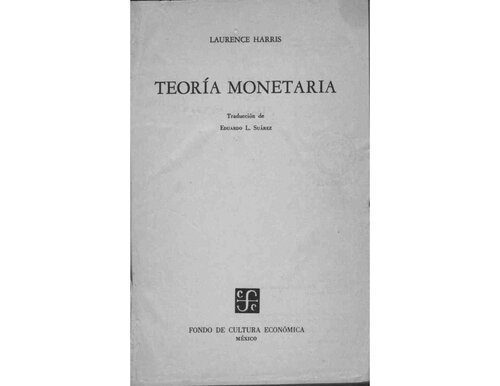 خرید و دانلود نسخه کامل کتاب Teoría Monetaria_68c8523b76808.jpeg خرید و دانلود نسخه کامل کتاب Teoría Monetaria