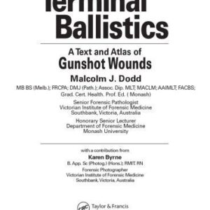 خرید و دانلود نسخه کامل کتاب Terminal ballistics : a text and atlas of gunshot wounds