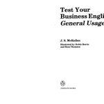 خرید و دانلود نسخه کامل کتاب Test Your Business English: General Usage