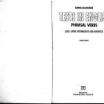 خرید و دانلود نسخه کامل کتاب Tests in English – Phrasal Verbs: Level: Upper Intermediate and Advanced (with Keys)