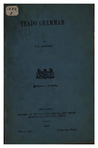 خرید و دانلود نسخه کامل کتاب Thādo grammar_68b6e8052ea62.jpeg خرید و دانلود نسخه کامل کتاب Thādo grammar