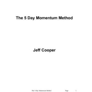 خرید و دانلود نسخه کامل کتاب The 5 Day Momentum Method