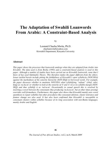 خرید و دانلود نسخه کامل کتاب The Adaptation of Swahili Loanwords From Arabic: A Constraint-Based Analysis_68b88cdb9a4f3.jpeg خرید و دانلود نسخه کامل کتاب The Adaptation of Swahili Loanwords From Arabic: A Constraint-Based Analysis