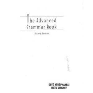 خرید و دانلود نسخه کامل کتاب The Advanced Grammar Book, Second Edition