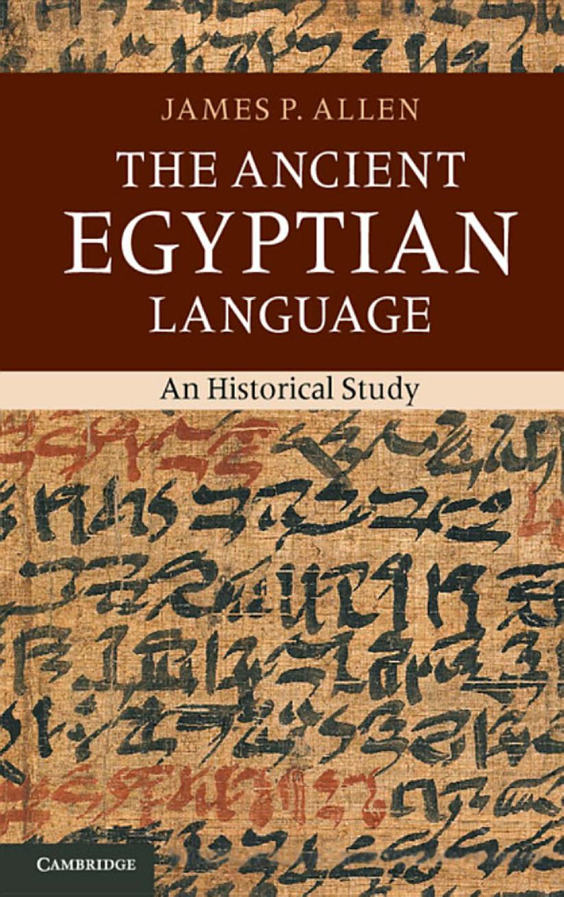 خرید و دانلود نسخه کامل کتاب The Ancient Egyptian Language: An Historical Study_68b89e240fb4f.jpeg خرید و دانلود نسخه کامل کتاب The Ancient Egyptian Language: An Historical Study
