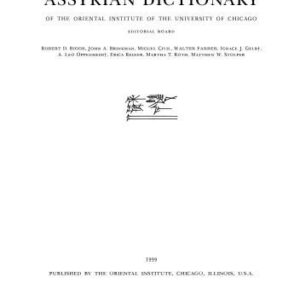 خرید و دانلود نسخه کامل کتاب The Assyrian dictionary of the Oriental Institute of the University of Chicago: 14 – R